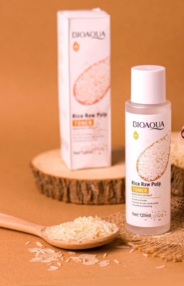 تونر برنج آرایش پاک کن